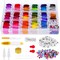 Friendship Bracelet String Kit, 100 Colors Embroidery Floss (rainbow)
